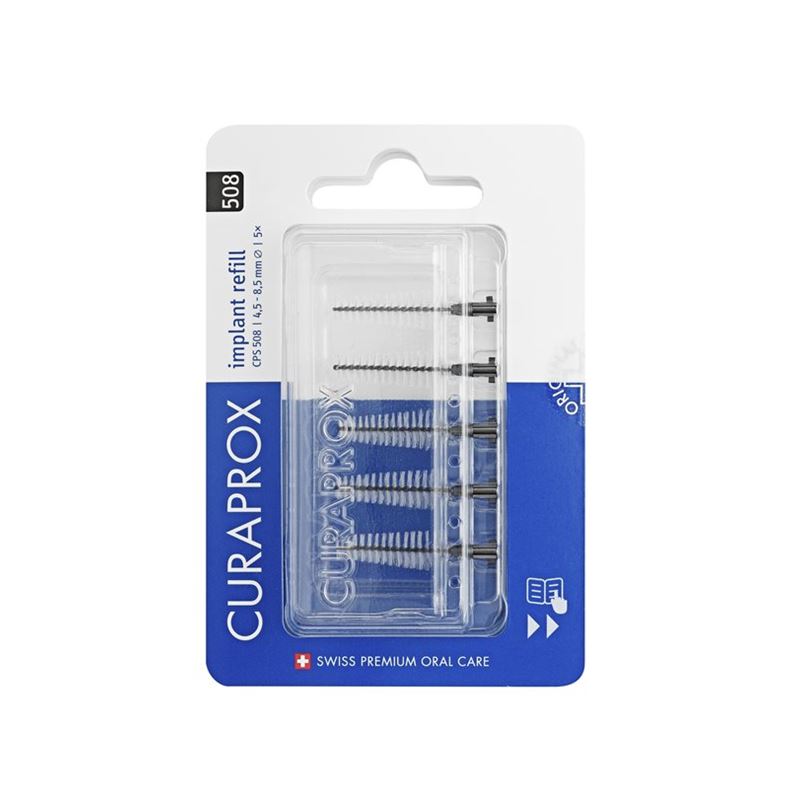 CURAPROX CPS 508 Implant Interdent ref black 5 Stk