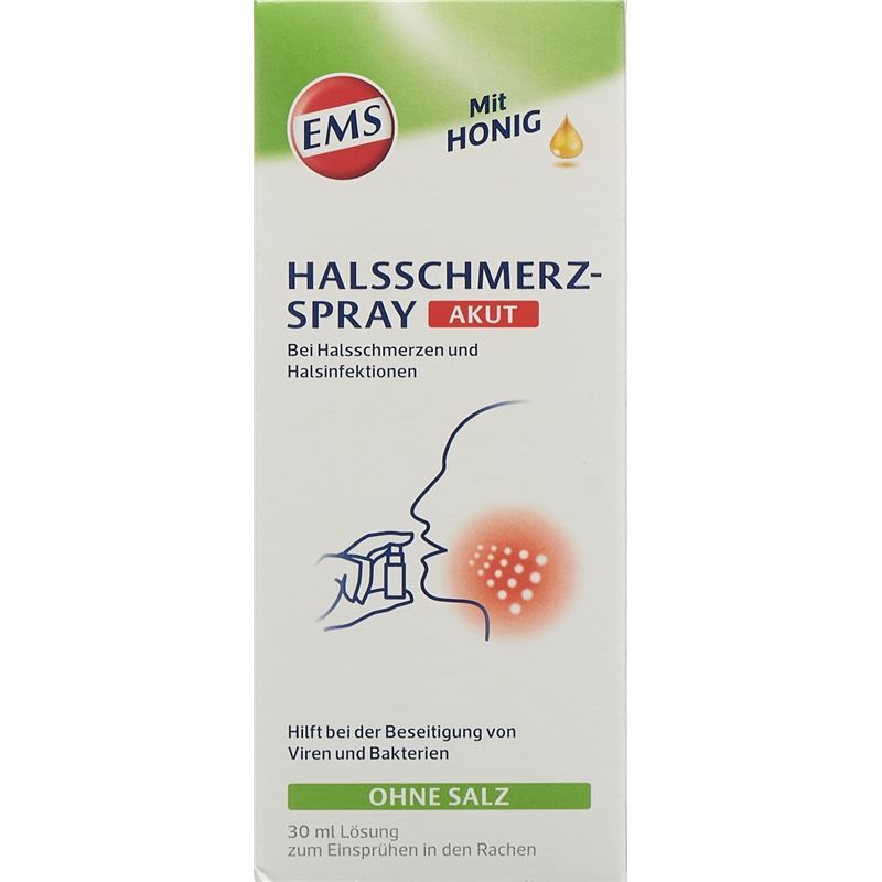 EMS Halsschmerzspray akut 30 ml