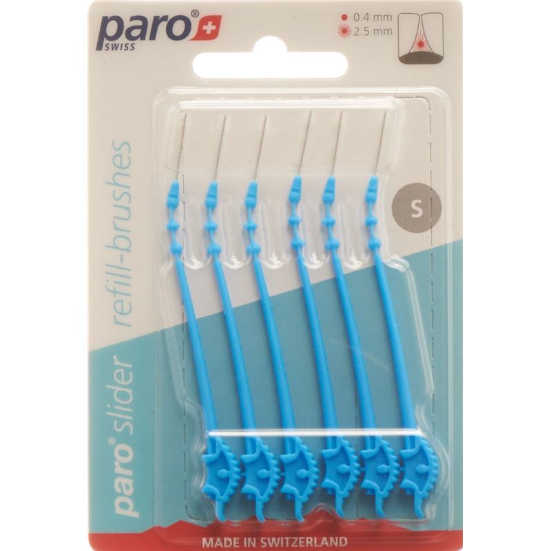 PARO slider refill-brushes S 6 Stk