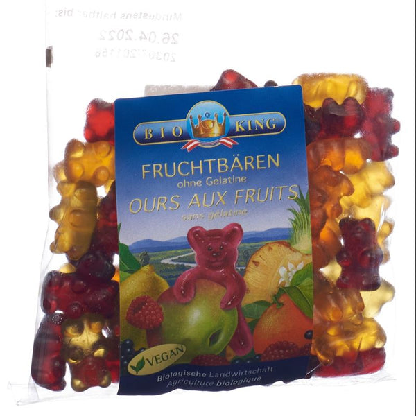 BIOKING Fruchtbären ohne Gelatine 150 g