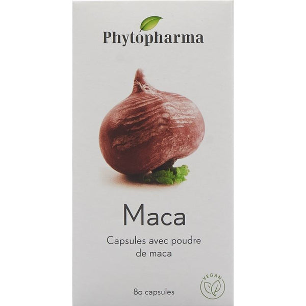 PHYTOPHARMA Maca Kaps 409 mg pflanzlich 80 Stk