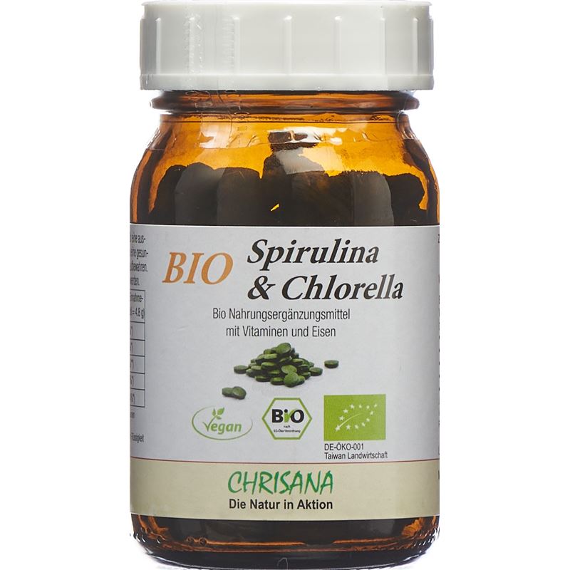 CHRISANA Bio Spirulina & Chlorella Tabl 250 Stk