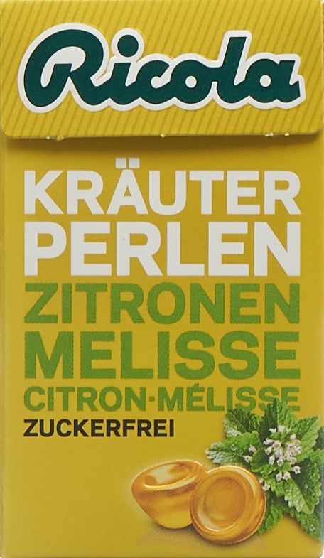 RICOLA Kräuter Perlen Zitronenm Bonbon oZ Box 25 g