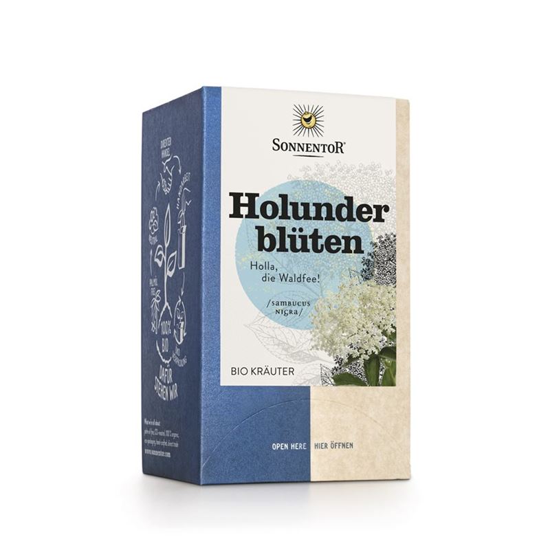 SONNENTOR Holunderblüten Tee BIO Btl 18 Stk