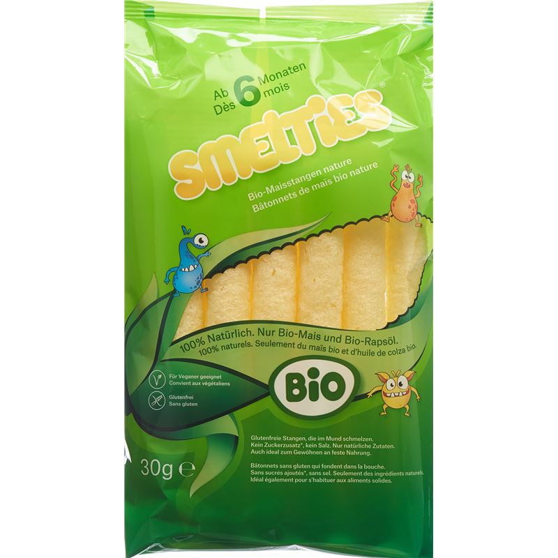 SMELTIES Bio-Maisstangen nature 30 g