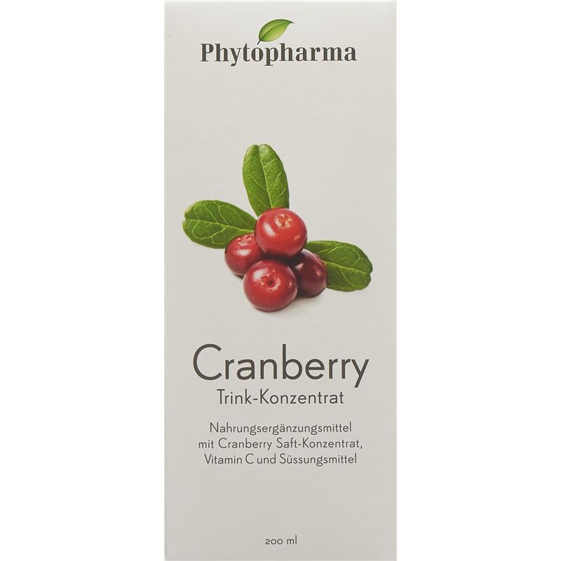 PHYTOPHARMA Cranberry Trink-Konzentrat 200 ml