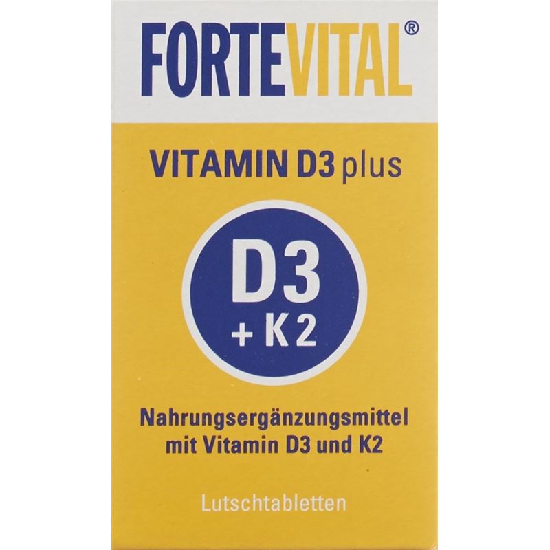 FORTEVITAL Vitamin D3 plus Lutschtabl Ds 60 g