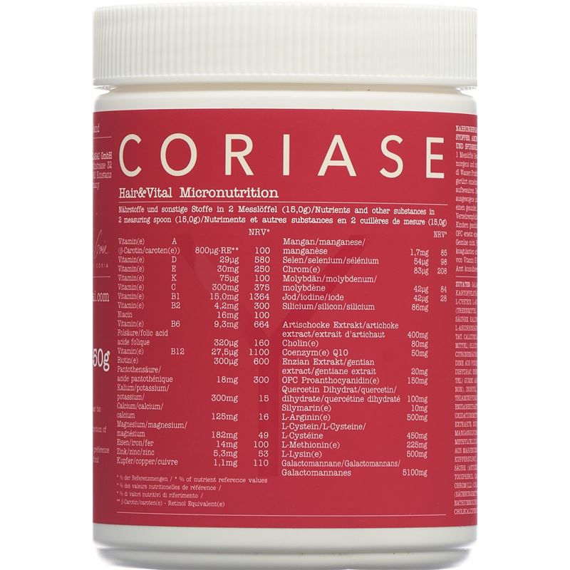 CORIASE Hair & Vital Granulat Ds 450 g