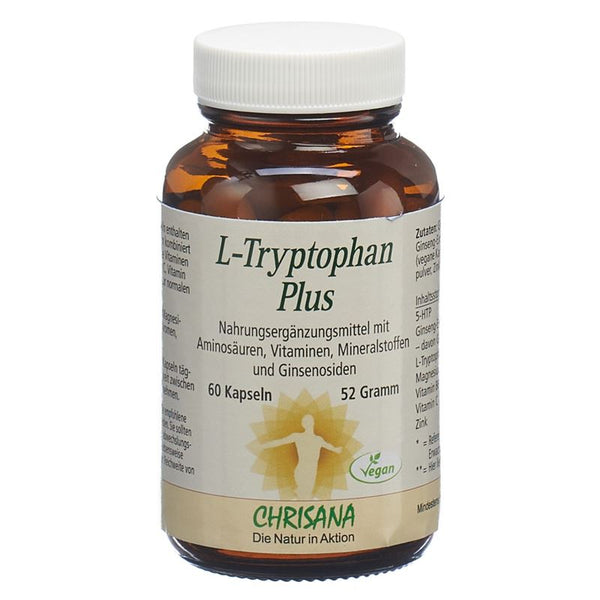 CHRISANA L-Tryptophan Plus Kaps Ds 60 Stk