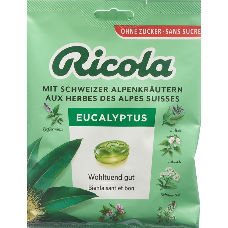 RICOLA Eucalyptus Bonbons oZ m Stevia Btl 125 g