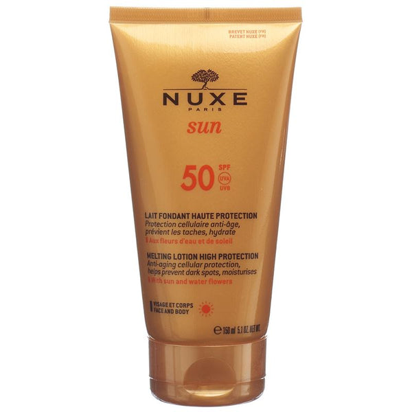 NUXE SUN Lait Vis&Corps SPF50 150 ml