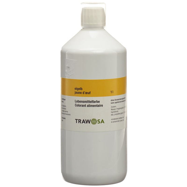 TRAWOSA Lebensmittelfarbstoff eigelb 1000 ml