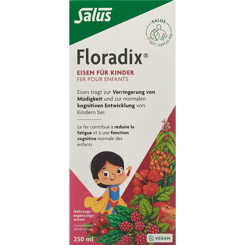 FLORADIX Eisen + Vitamine für Kinder Fl 250 ml