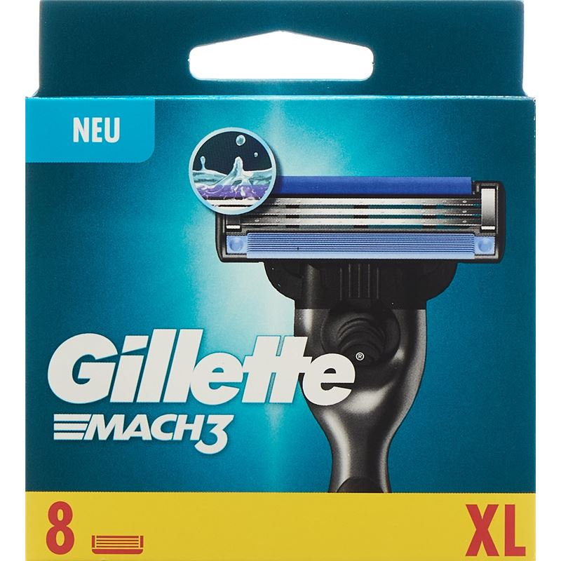 GILLETTE Mach3 Systemklingen 8 Stk