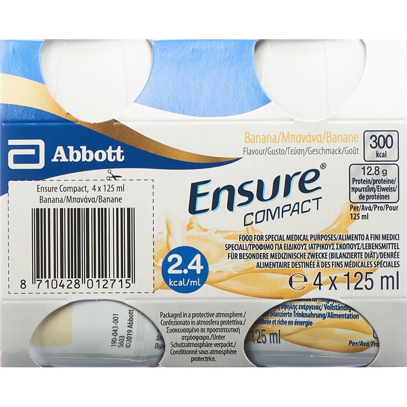 ENSURE Compact Banane 4 x 125 ml