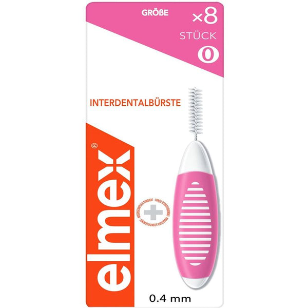 ELMEX Interdentalbürsten 0.4mm pink 8 Stk