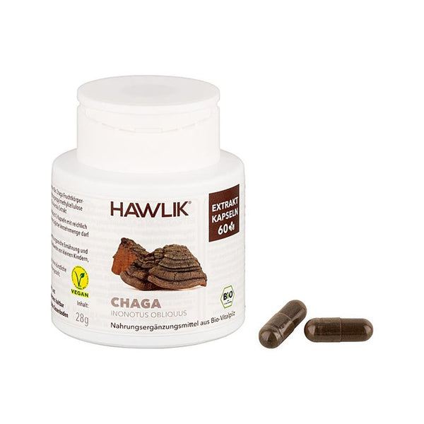 HAWLIK Chaga Extrakt Kaps 60 Stk