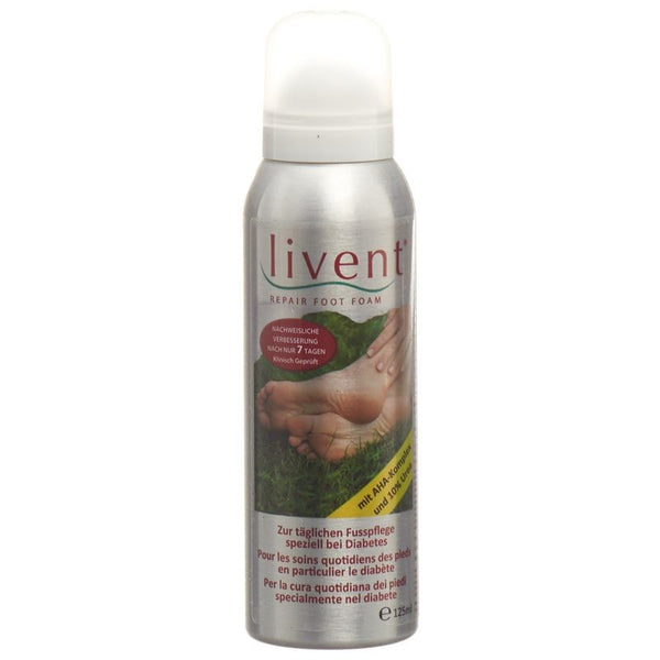 LIVENT Fusspflege Schaum Spr 125 ml