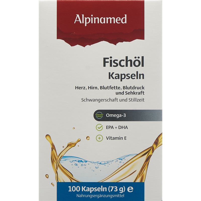 ALPINAMED Fischöl Kaps 100 Stk