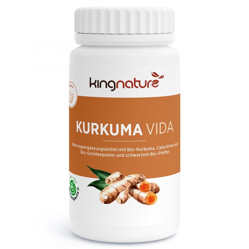 KINGNATURE Kurkuma Vida (Bio) Kaps 72 Stk