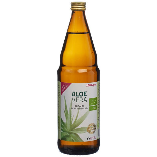 ALOE VERA Saft Bio 100 % pur Premium 0.75 lt