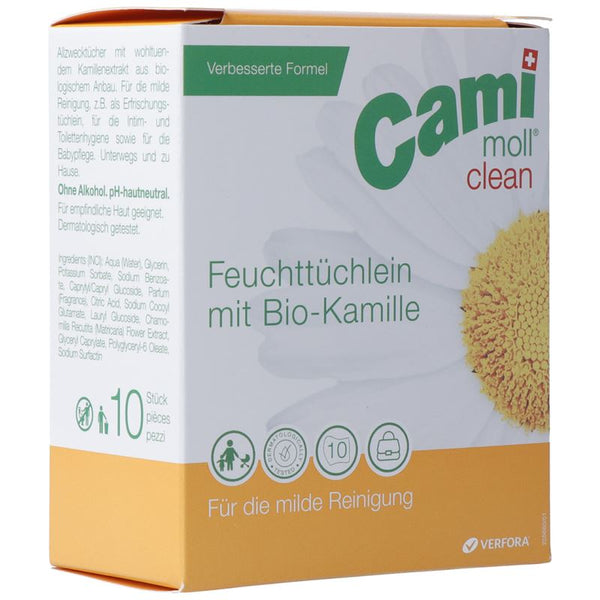 CAMI MOLL clean Feuchttücher NF Btl 10 Stk