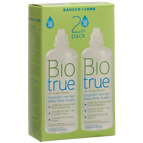 BIOTRUE All-in-one Lösung 2 Fl 300 ml