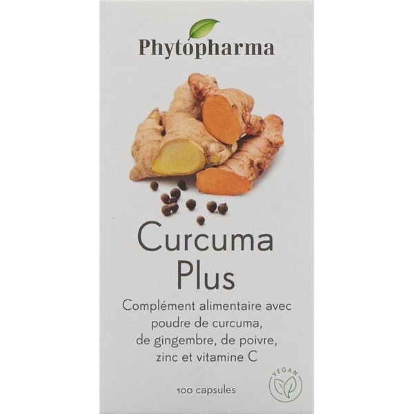 PHYTOPHARMA Curcuma Plus Kaps Fl 100 Stk