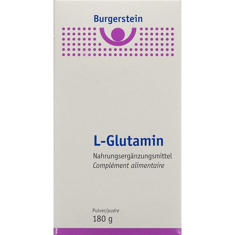 BURGERSTEIN L-Glutamin Plv Ds 180 g