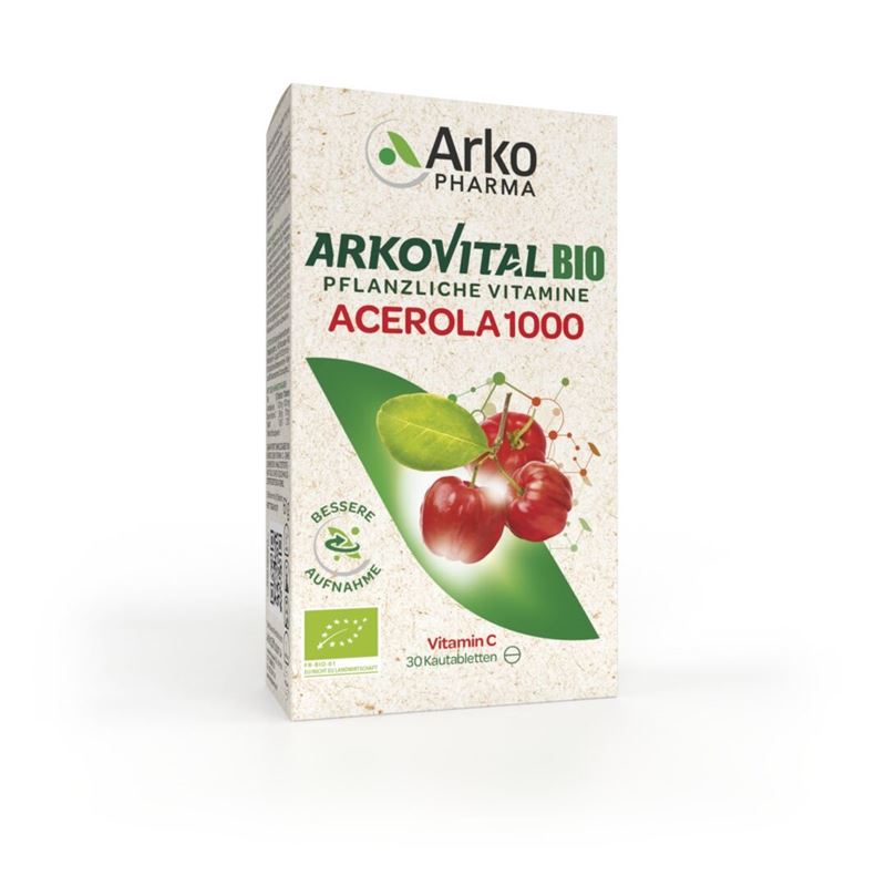 ARKOVITAL Acero Arko Tabl 1000 mg Bio 30 Stk