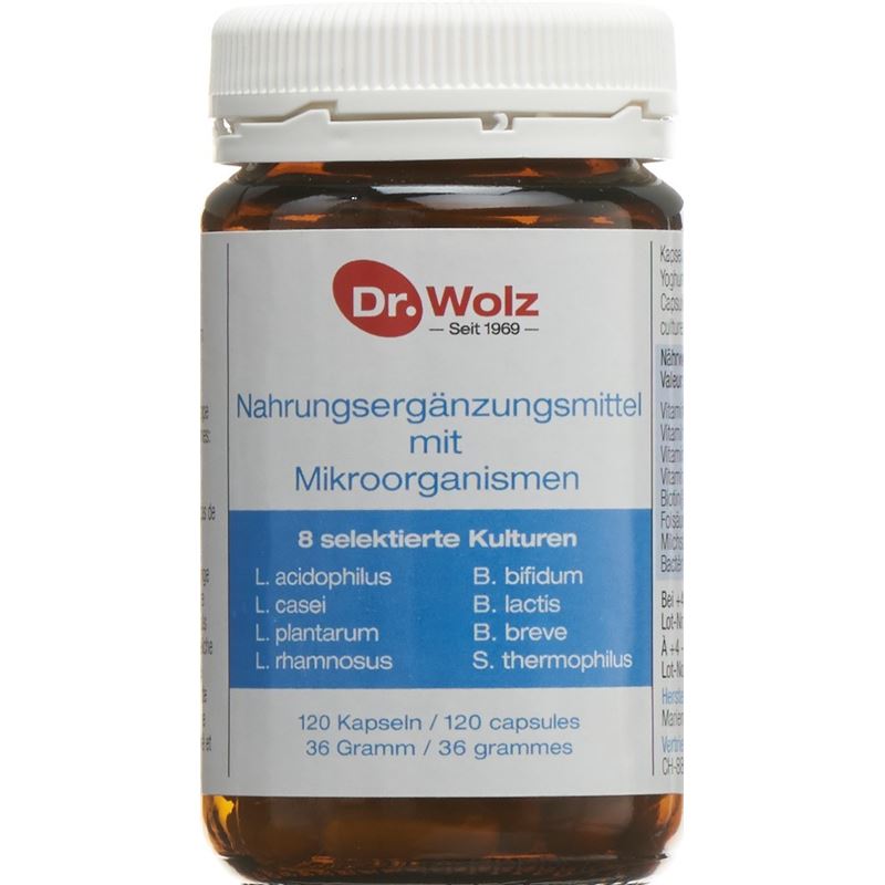 DR. WOLZ Microorganismen Kaps 120 Stk