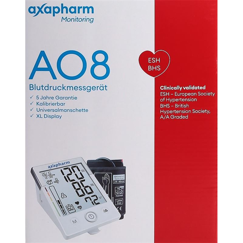 AXAPHARM AO8 Blutdruckmessgerät Oberarm