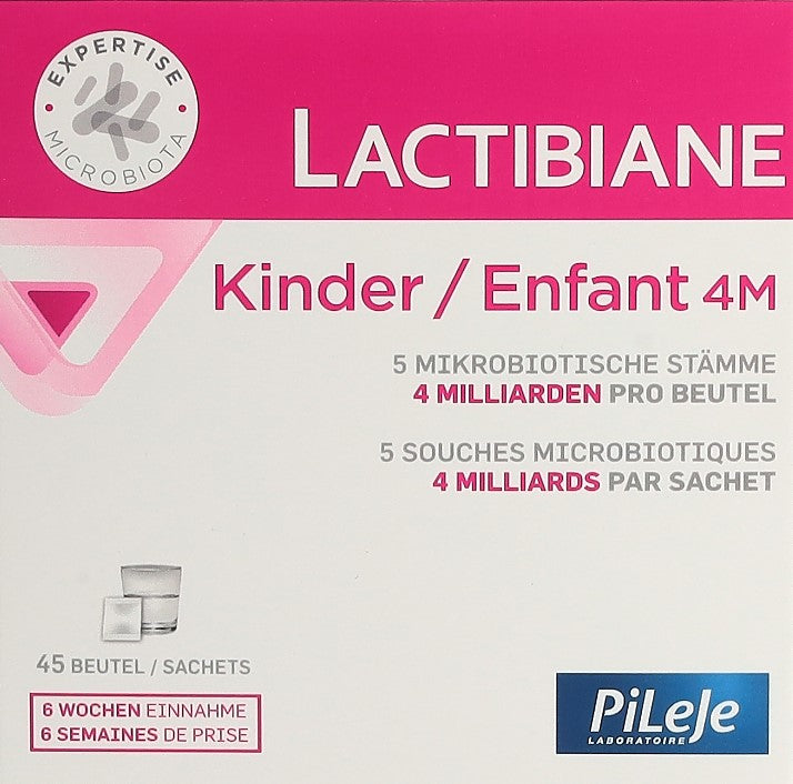 LACTIBIANE Kinder 4M Btl 45 Stk