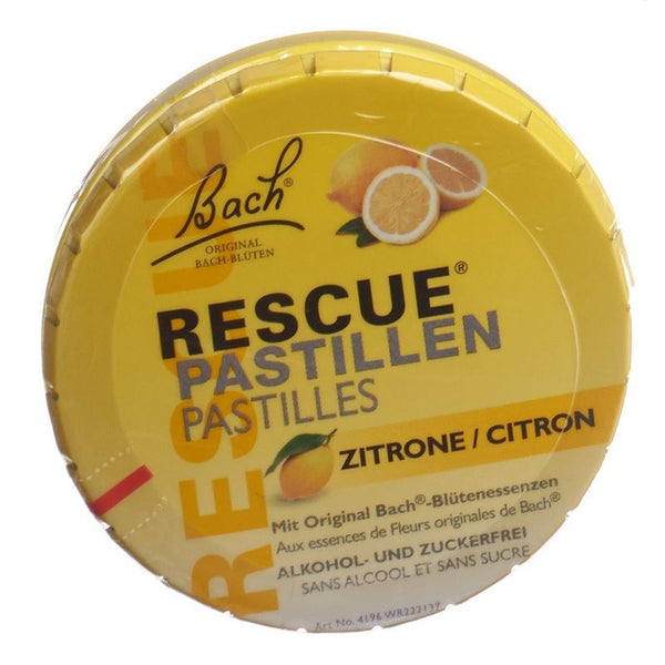 RESCUE Pastillen Zitrone Ds 50 g