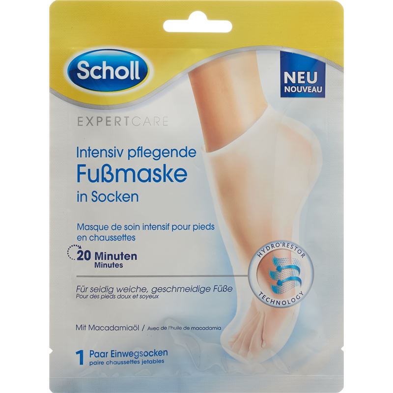 SCHOLL ExpertCare int pfleg Fussmaske Maca 2 Stk