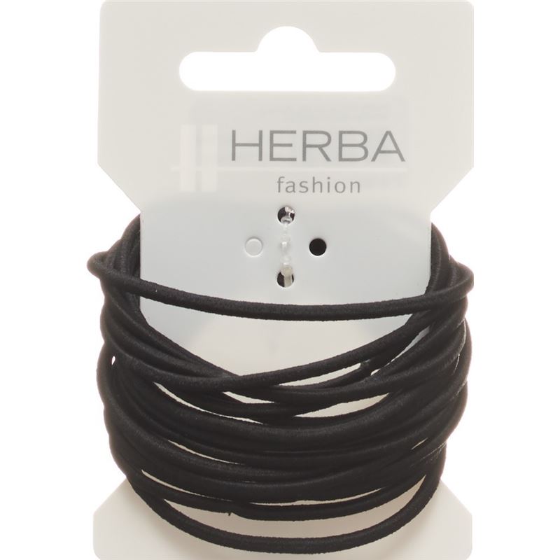 HERBA Haarbinder 4.2cm schwarz 16 Stk