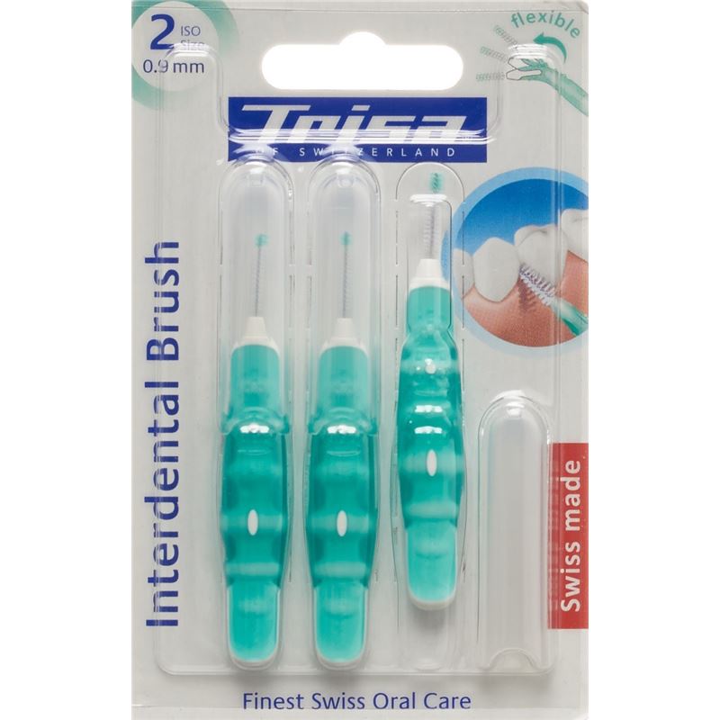 TRISA Interdental Brush ISO 2 0.9mm 3 Stk