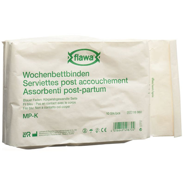 FLAWA Wochenbettbinden MP-K 10 Stk