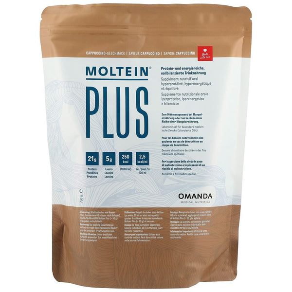 MOLTEIN PLUS 2.5 Cappuccino Btl 750 g