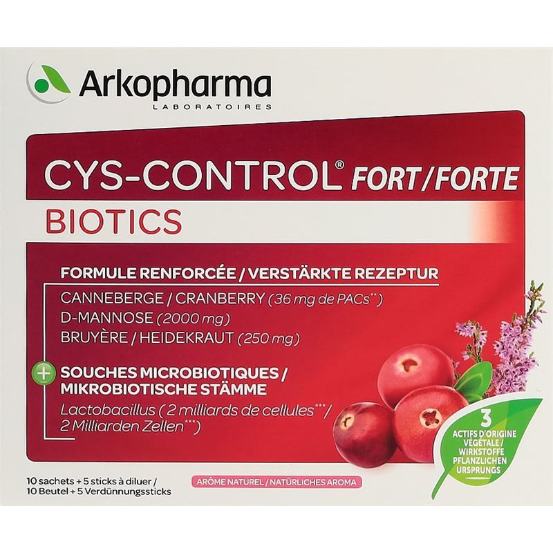 CYS-CONTROL Forte Biotics Btl 15 Stk