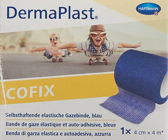 DERMAPLAST CoFix 4cmx4m blau