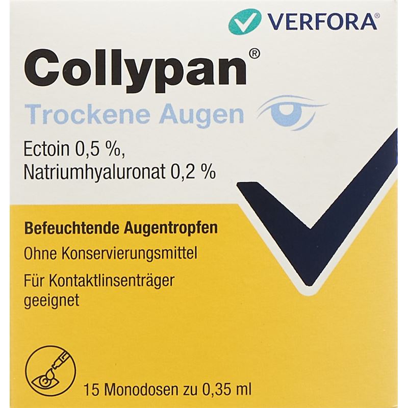 COLLYPAN Trockene Augen 15 Monodos 0.35 ml