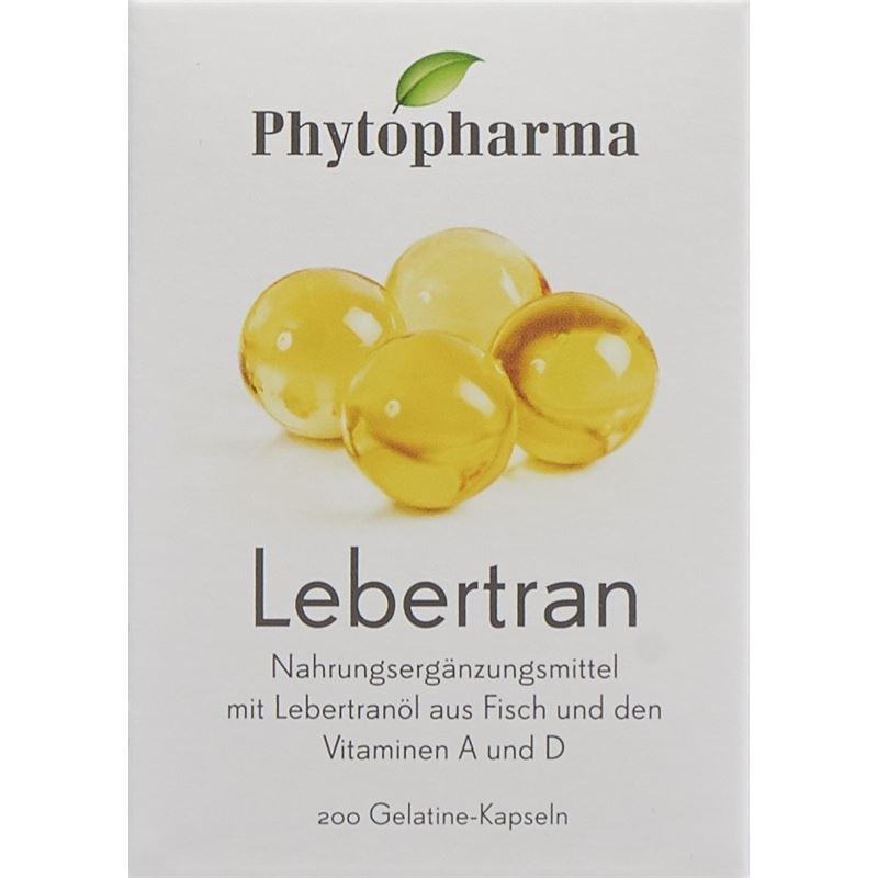 PHYTOPHARMA Lebertranöl Kaps 200 Stk