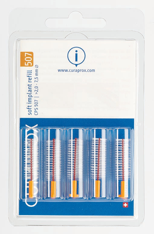 CURAPROX CPS 507 Interdentalbürste orange 5 Stk