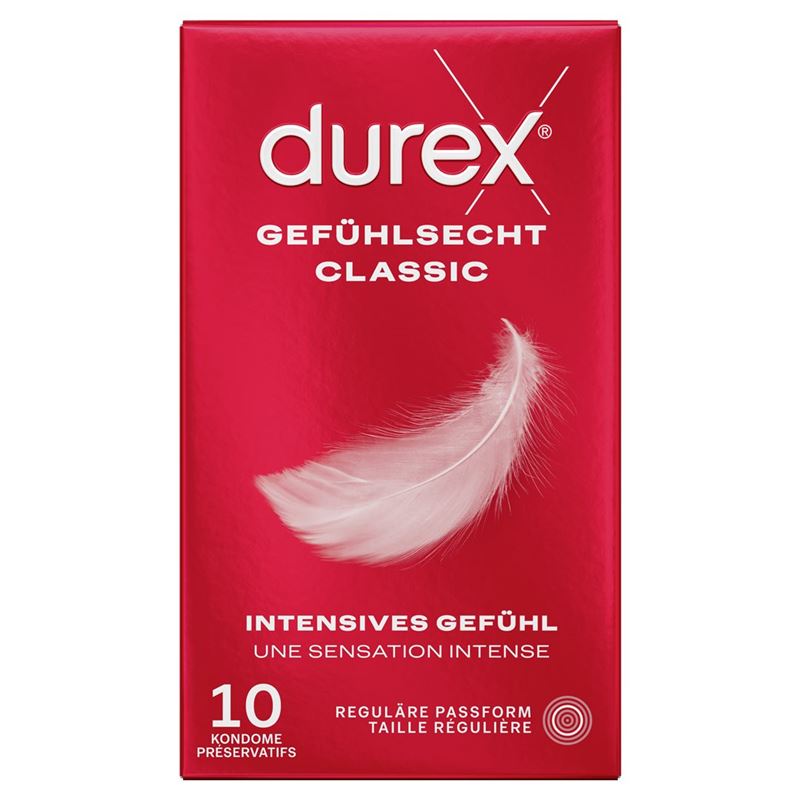 DUREX Gefühlsecht Classic Präservativ 10 Stk