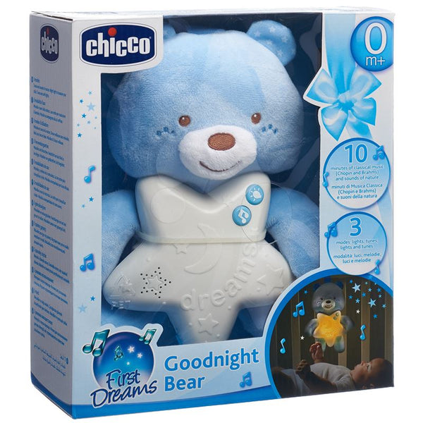 CHICCO Gute Nacht Bärchen blau