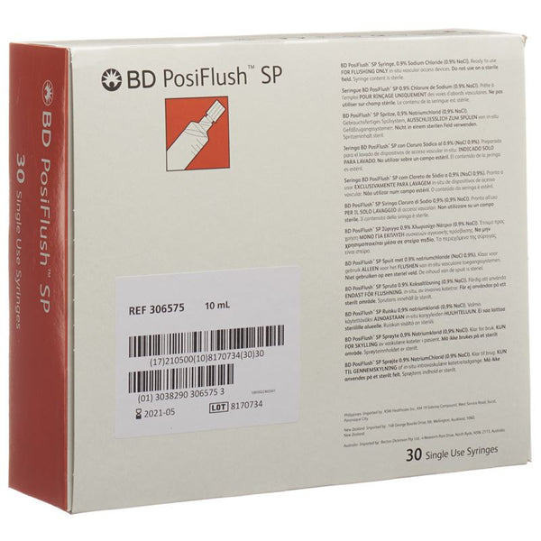 BD POSIFLUSH SP Spülsystem NaCl 0.9% 30 x 10 ml