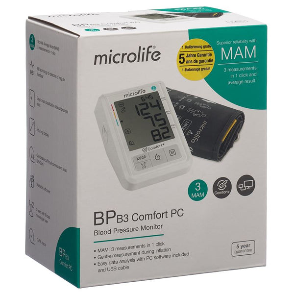 MICROLIFE Blutdruckmesser BP B3 Comfort