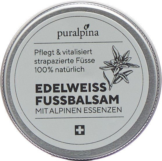 PURALPINA Edelweiss Fussbalsam Topf 30 ml