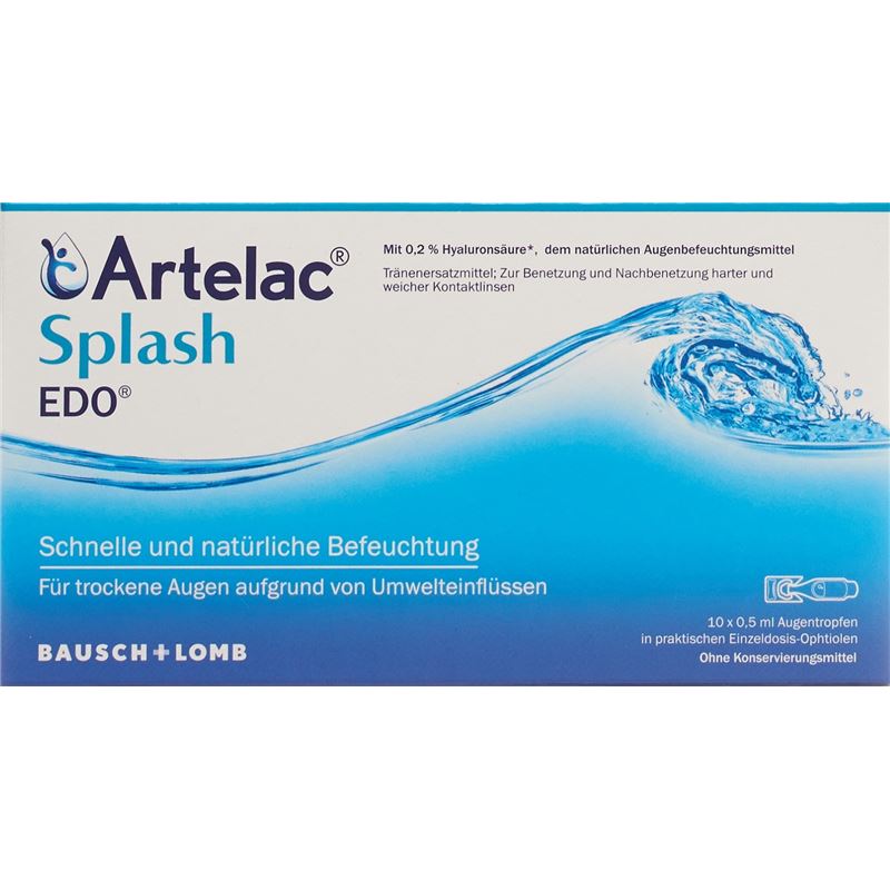 ARTELAC Splash EDO Gtt Opht 10 Monodos 0.5 ml